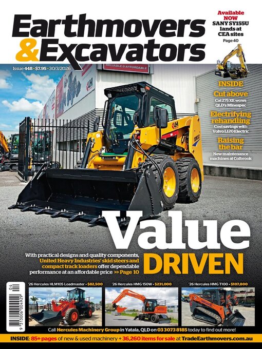 Title details for Earthmovers & Excavators by Prime Creative Media Pty Ltd - Available